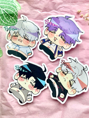 LADS belly stickers