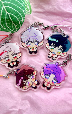 LADS mini phone charms