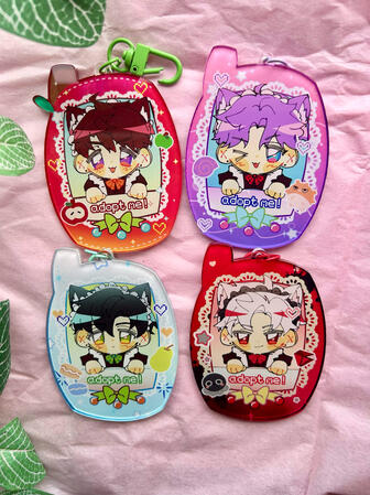 LADS clunky tomodachi charms