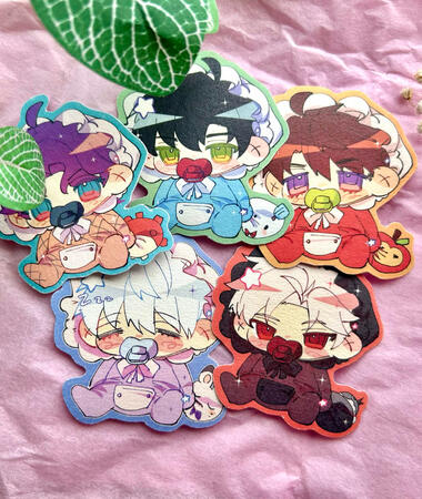 LADS baby stickers